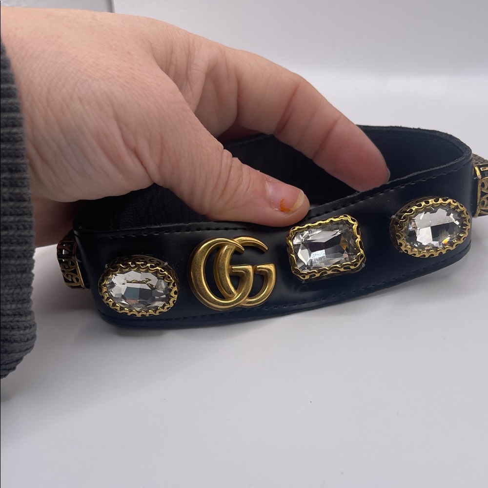 Gucci Black replacement authentic strap for Chels… - image 1
